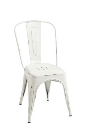 Regalos Miguel Sillas Comedor - Silla Torix Vintage - Blanco Vintage