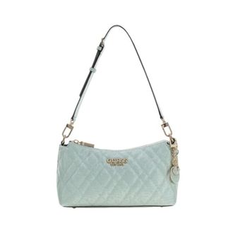 Guess Tassen, Dames, Groen, ONE Size, Leer, Isemay Schoudertas
