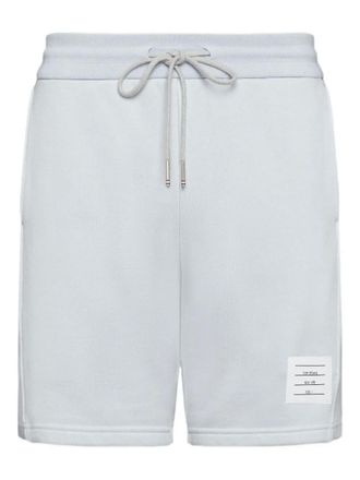 Thom Browne 4-Bar loopback trainingsshorts - Grijs