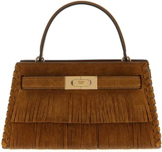 Tory Burch Brown Lee Radziwill Petite Satchel