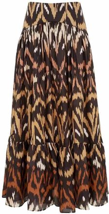 Zimmermann Aster Midi Skirt