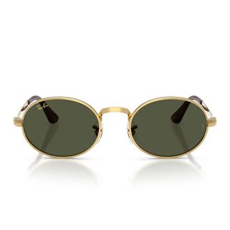 Ray-Ban Sunglasses Rb3931 001/31 X Asap Rocky Gold Arista/Green Unisex