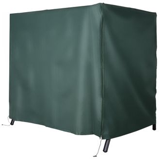 OUTSUNNY Funda Columpios Jard&iacute;n Impermeable Con Cremallera Cubierta Muebles De Exterior 205x124x164cm