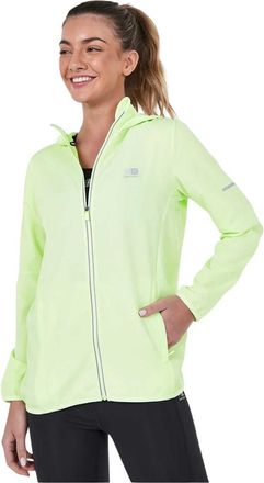 Karrimor Dames/Dames Performance Track Jacket met capuchon (Lichtgroen)