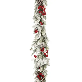 MiCa Decorations Guirnalda belfort verde h9xb15xl178cm