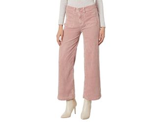 AG - Adriano Goldschmied Kassie High-Rise Wide Leg Crop in Hi-White Rosy Blush Womens Jeans Hi-White Rosy Blush : 30, Cotton/Denim/Spandex