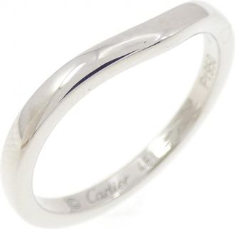Cartier Platinum 950 Band Ring (Pre-Owned)