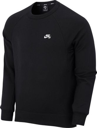 Nike SB Icon Crew Sweatshirt Black AQ9564-010