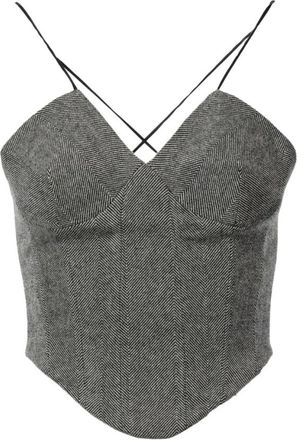 Ermanno Scervino Sleeveless Top - Dames - Tops zonder mouwen - Zwart - S - Tops