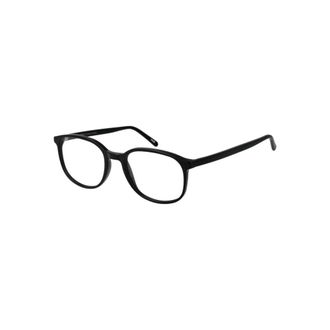 Andy Wolf Accessoires, unisex, Zwart, ONE Size, Wol, Volledig omrand ovaal optisch montuur