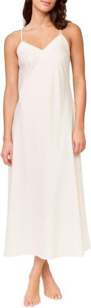Rya Collection Isles Charmeuse & Venetain lace Nightgown in Ivory at Nordstrom, Size Medium