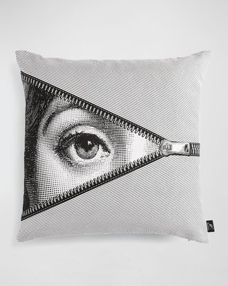 Fornasetti Tema E Variazioni N401 Pillow, 16Sq