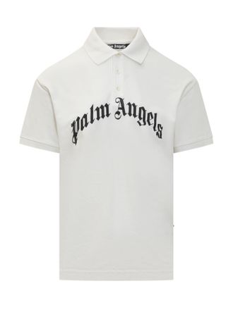 Palm Angels Logoed Polo Shirt