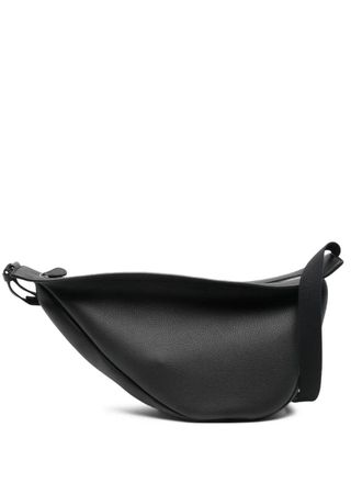 The Row large Slouchy banana bag - unisex - Bos Taurus/Bos Taurus - OS - Black