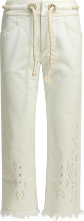 Isabel Marant Isabel Marant Alison jeans met rechte pijpen