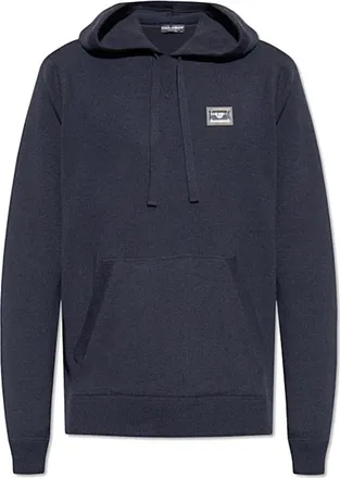 Dolce & Gabbana Felpa - Heren - Hoodies - Blauw - M - Hoodies & sweatvesten