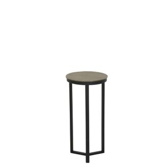 Light & Living Light&living - Zuil Retiro Mat Zwart Met Antiek Brons - &Oslash;30x60 Cm