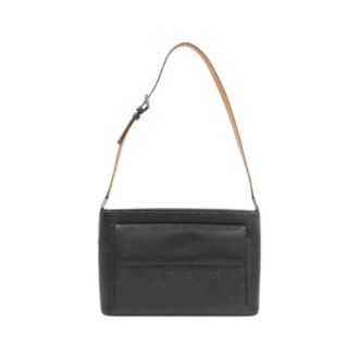 Louis Vuitton Pre-owned Shoulder Bags, female, Black, Size: ONE SIZE Pre-owned Leather Shoulder Bag