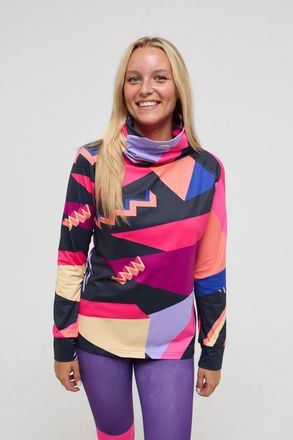 OOSC High Neck Baselayer Top Hotstepper - Womens in Multi-Colour at Nordstrom, Size Large