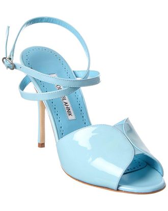 Manolo Blahnik Hourani 105 Patent Sandal