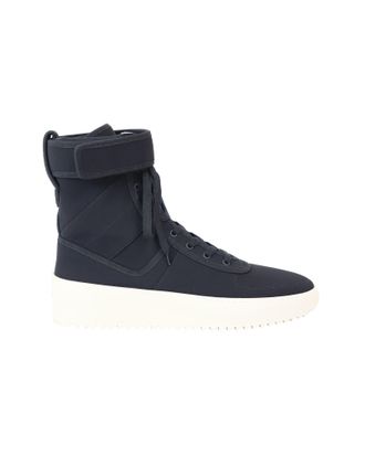 Fear of God Fear of God Military Sneakers in Black Nylon