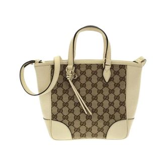 Gucci Pre-owned Handbags, female, Beige, Size: ONE SIZE Pre-owned Vintage Handbag