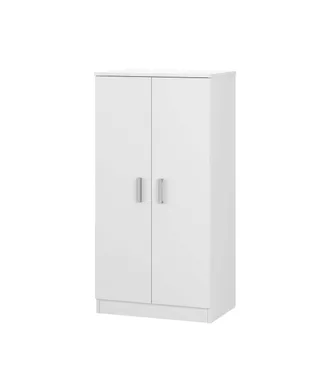 F.R.S. Frs - Armario Multiusos 2 Puertas Sfera En Blanco 55 Cm(ancho) 108 Cm(altura) 35 Cm(fondo)