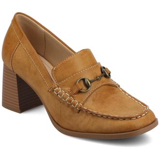 Journee Collection Womens Aisha Moc Toe Pumps