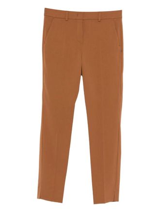 Sportmax slit trousers - Brown