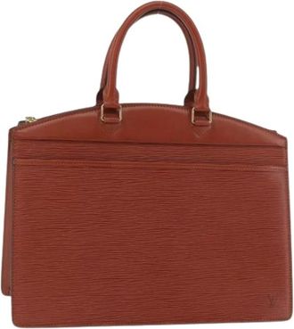 Louis Vuitton Pre-owned Handbags, female, Brown, Size: ONE SIZE Pre-owned Riviera Hand Bag