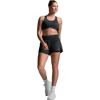2XU Aero Hi-Rise2-in-1 3InchShorts in Black/silver Reflective at Nordstrom, Size X-Small
