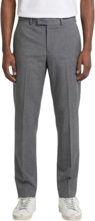 Pantaloni Torino Grey Flat Front Trousers