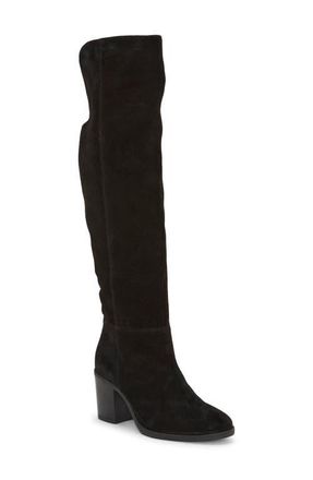 Lucky Brand Borah 2 Knee High Boot in Black 01 at Nordstrom, Size 10