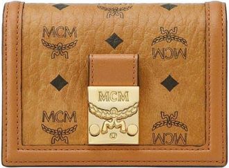 MCM Tracy Wallet in Visetos in Cognac at Nordstrom
