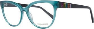 Pucci Groene Cat Eye Optische Monturen - Dames - Brillen - Groen - ONE Size - Accessoires