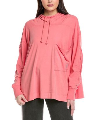 Free People Hot Shot Hooded Layer Pullover