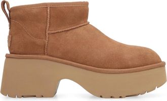 UGG Winter Boots, female, Brown, Size: 8 US Ultra Mini New Heights