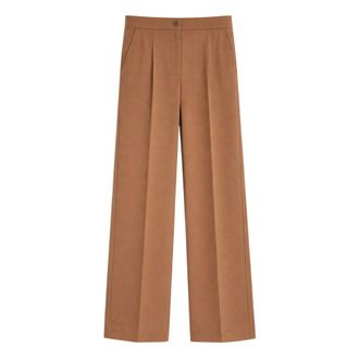 iBlues Filovia Trousers - female - Iblues - Wide Trousers - Brown - XL - Trousers