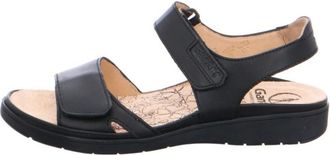 Ganter Gina Sandaal - Dames - Schoenen - Zwart - Maat: 38 EU Leer