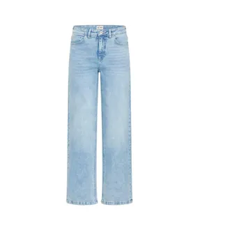 Ichi Straight Jeans, female, Blue, Size: W26 Ihtwiggy Straight