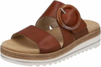 Remonte Wedge Sandaal - Dames - Schoenen - Bruin - Maat: 42 EU Leer