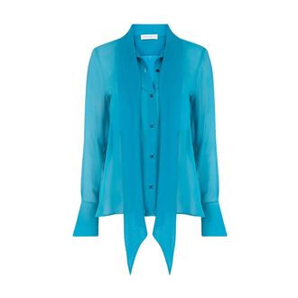 Nina Ricci Donna, Camicette, Blu, M, new