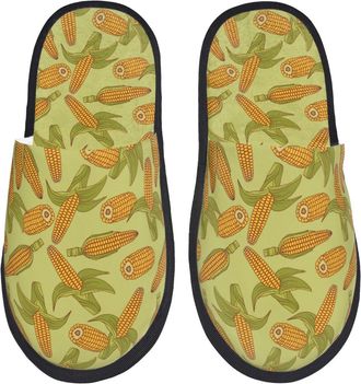 Generic Corn Women Men House Slippers Cosy House Shoes Slip On Shoes For Winter Outdoor Bedroom M