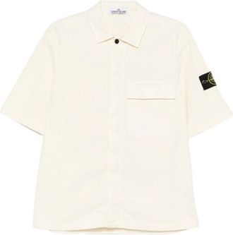 Stone Island S0A10 SS SHIIRT Size: XXL, colour: IVORY