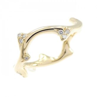 Dior Yellow Gold Band Ring (Pre-Owned)