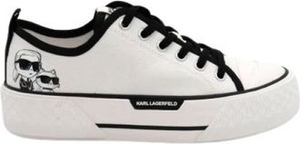 Karl Lagerfeld Kampus Max III Twin NFT Lo Lace - Dames - Sneakers - Wit - 37 EU - Schoenen