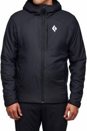Black Diamond Mens First Light Stretch Hoody In Black