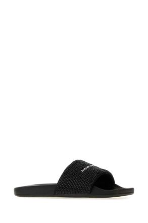 Alexander Wang Hotfix Slipper - Black