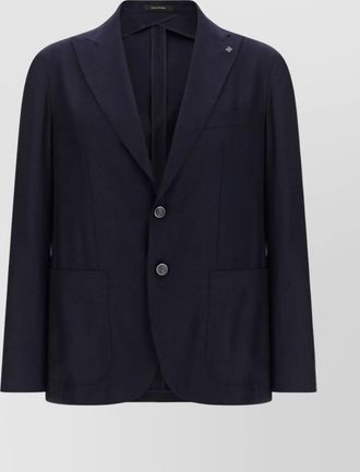 Tagliatore silk blazer