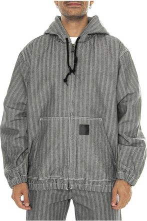 Carhartt Work in Progress Hooded Zip Jacket - Heren - Vesten met rits - Grijs - XL - Hoodies & sweatvesten